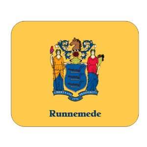  US State Flag   Runnemede, New Jersey (NJ) Mouse Pad 