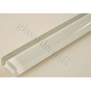  White Liners White Glass Liners Glossy Glass Tile   15071 