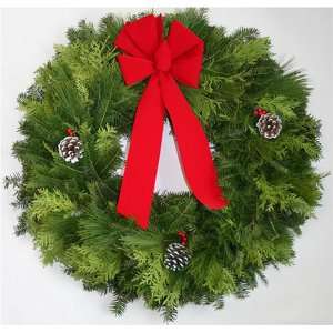   Wreath (Made of Cedar, Balsam and Pine) 36 Inch