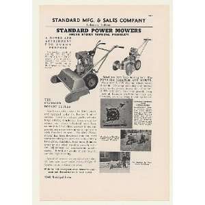  1948 Standard Mfg Rotary Cutter Poynter Power Mowers Print 
