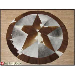  Hair On Leather Patchwork Cowhide Skin Rug Carpet Sports 