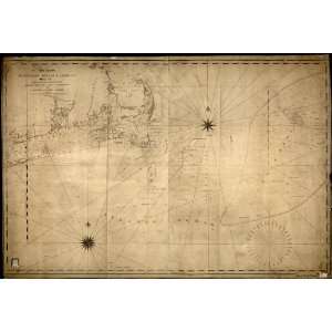   1813 MAP New chart Nantucket Shoals & Georges Bank MA