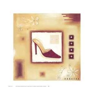   Stiletto   Artist Lucy Barnard  Poster Size 12 X 12