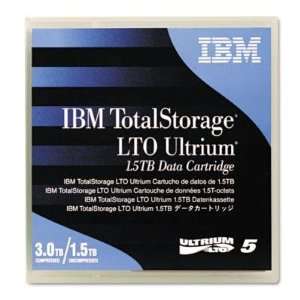  Ultrium LTO 5 Cartridge, 1.5TB, Burgundy Case