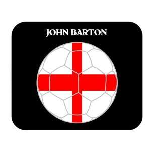  John Barton (England) Soccer Mouse Pad 