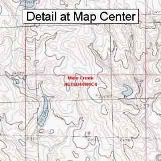   Map   Mule Creek, South Dakota (Folded/Waterproof)