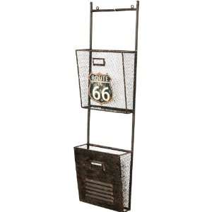  Wilco Import Route US 66 Metal Wall Letter Holder, 9 1/4 