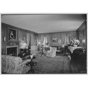   in Bedford Hills, New York. Living room I 1952