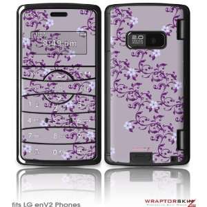 LG enV2 Skin   Victorian Design Purple by WraptorSkinz 