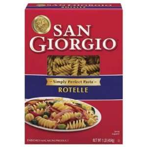 San Giorgio Rotelle Pasta 16 oz  Grocery & Gourmet Food