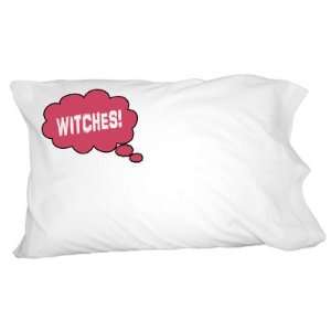  Dreaming of Witches   Red Novelty Bedding Pillowcase