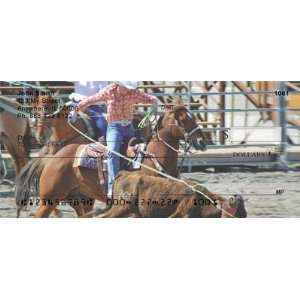 Rodeo Roping Personal Checks