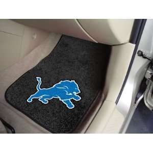  Detroit Lions NFL Car Floor Mats (Front) Automotive