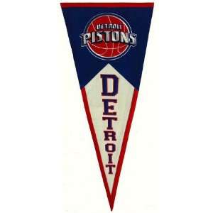 Detroit Pistons Classic NBA Pennant