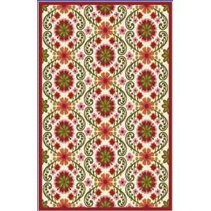   Vera Bradley Folkloric VBY095A 2 X 3 Area Rug