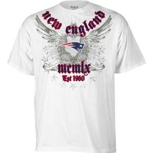   England Patriots Short Sleeve Roman Numeral T Shirt