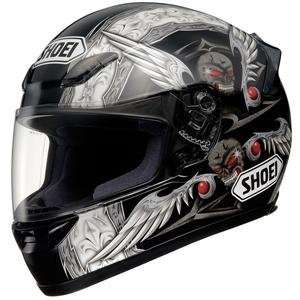  Shoei RF 1000 Diabolic III Helmet   58/Black Automotive