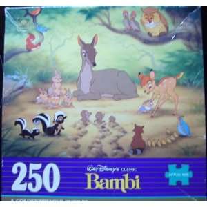  Walt Disney Classic Bambi 250 Piece Puzzle Toys & Games