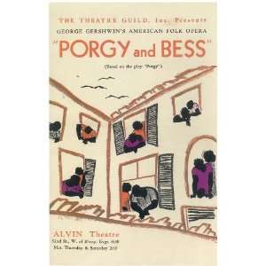  Porgy And Bess Poster Broadway Theater Play 14x22