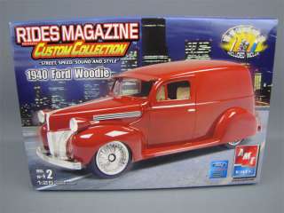 AMT 40 Ford Woodie Rides Magazine Collection Model Kit  