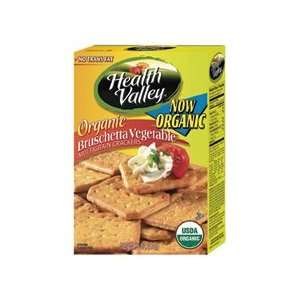 Health Valley Natural Foods Low Fat Bruschetta Vegetable Crackers 
