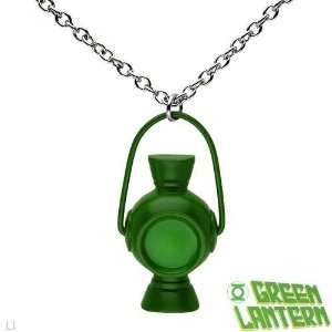 Genuine Green Lantern (TM) Necklace. Green Lantern Stainless Steel 