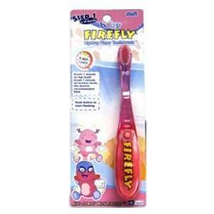  Dr. Fresh Step 1 Fire Fly Blinking Baby Toothbrush Health 