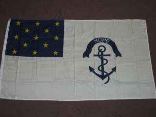 3X5 RHODE ISLAND REGIMENT FLAG REVOLUTIONARY WAR F845  