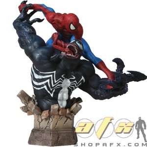  MARVEL Dioramas Spider Man vs. Venom Sideshow 