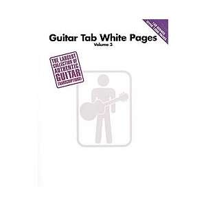  Guitar Tab White Pages   Volume 3 Musical Instruments