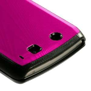   Case for BlackBerry Torch 9800 9810, Machined Hot Pink Electronics