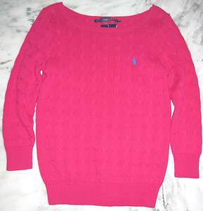 RALPH LAUREN Sport Womens POLO Sweater Diff Colors Sizes  