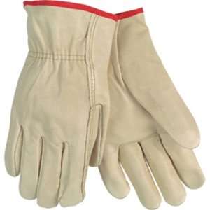 Safety Gloves   Road Hustler Economy Grade Leather (Straight Thumb) 12 