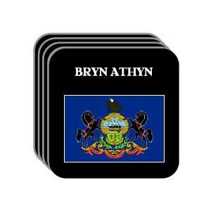US State Flag   BRYN ATHYN, Pennsylvania (PA) Set of 4 Mini Mousepad 