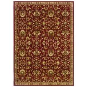  Riverwoods Collection Wind Carpet Red 32x57 Area Rug 
