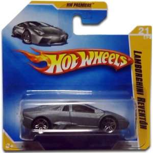 2009 Hot Wheels (Charcoal) LAMBORGHINI REVENTON #21/166, HW Premiere 