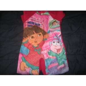  Dora the Explorer Christmas Pajamas Size XS Girls Baby
