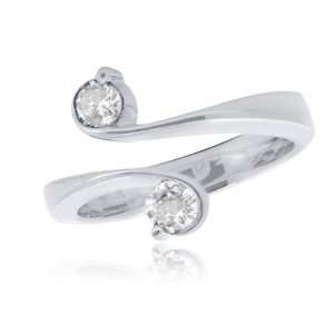  Effy Jewelers Effy 14K White gold Diamond Ring, .49 Tcw 