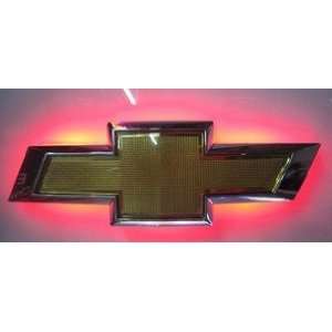  Auto led red and white car logo light for CRUZE 10 Sports 