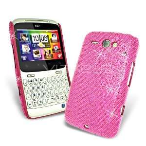   Glitter Hard Case for HTC ChaCha with Screen Protector Electronics
