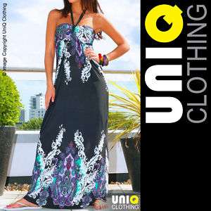 UNIQ P31 J Long Womens MAXI/ Boho/Hippie Summer DRESS  