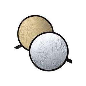 52 Circular Collapsable Disc Reflector, Silver / Gold on PopScreen