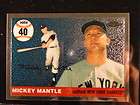 2007 Topps Mantle Home Run History 326 Mickey Mantle Yankees PSA 9 