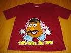 Mr. Potato Head,Potato Head shirt  
