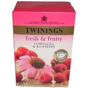 Twinings (Uk) Infusion Echinacea & Raspberry 20 Tea Bags  
