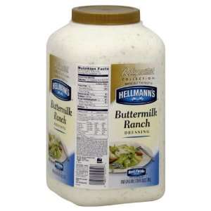  Hellmans, Dressing Buttermlk Rnch, 1 GA (2 Pack) Health 