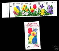 FLOWERS COMPLETE BOOKLET #2764A MINT  