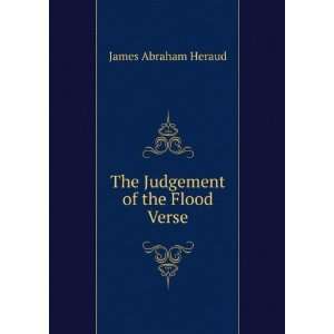    The Judgement of the Flood Verse. James Abraham Heraud Books
