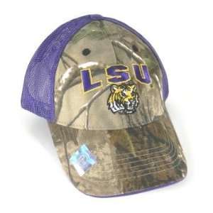  LSU Tigers Realtree Camo and Mesh Hat 