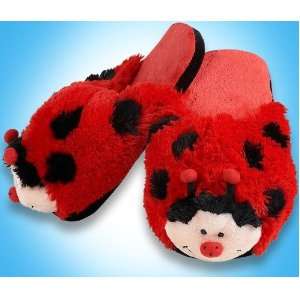  My Pillow Pets Ladybug Slippers Large Toys & Games